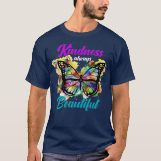 Hippie Gift Kindness Butterfly T-Shirt