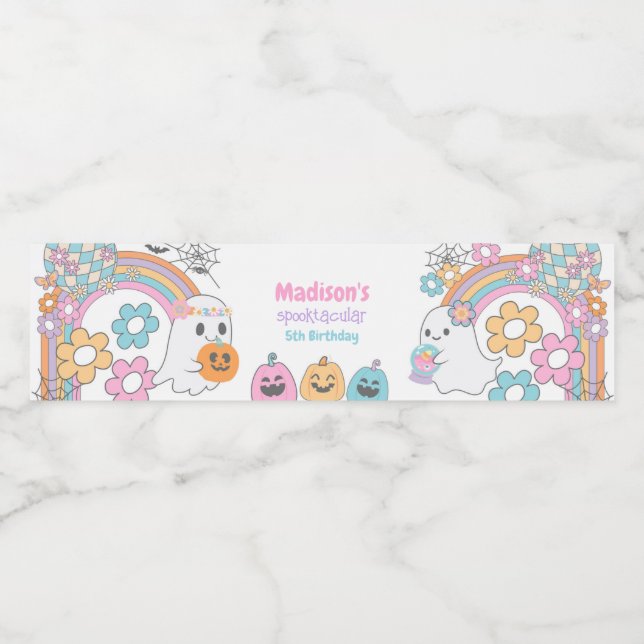 Hippie Halloween Ghost (Einzelnes Label)