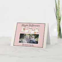 Hippie Halloween Niedliches Hippie-Ghosts-Foto gef