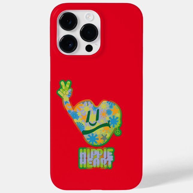 Hippie Heart ICON 2024 BY MASANSER Case-Mate iPhone 14 Pro Max Hülle (Rückseite)