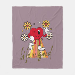 Hippie Hearth Design with Life ist eine gute Botsc Fleecedecke