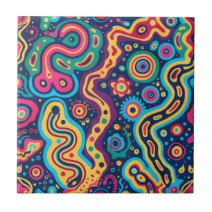 Hippie Keramik Tile Fliese