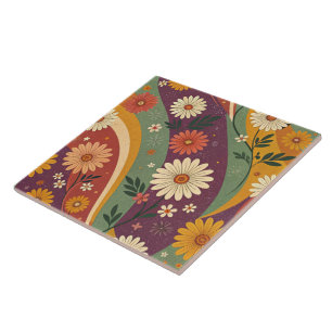 Hippie-Keramikfliese Fliese