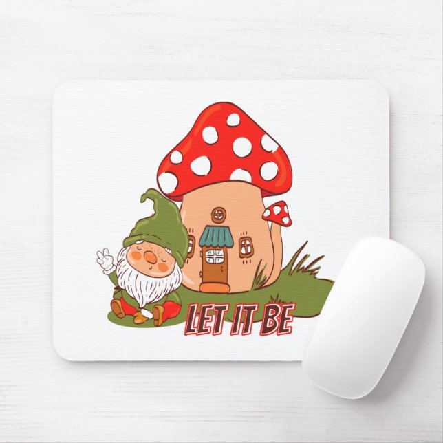 Hippie Lasse es wird genome Mousepad (Mit Mouse)