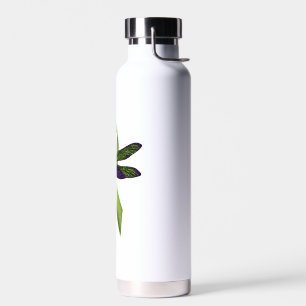 Hippie Libelle Grüne Schleife Zerebralparese bewus Trinkflasche