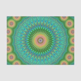 Hippie-Mandala Seidenpapier