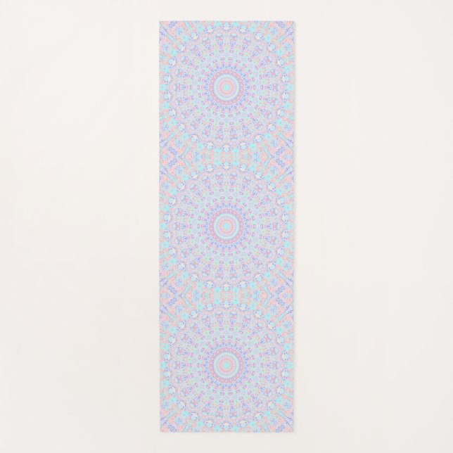 Hippie Mandala Yogamatte (Vorderseite)