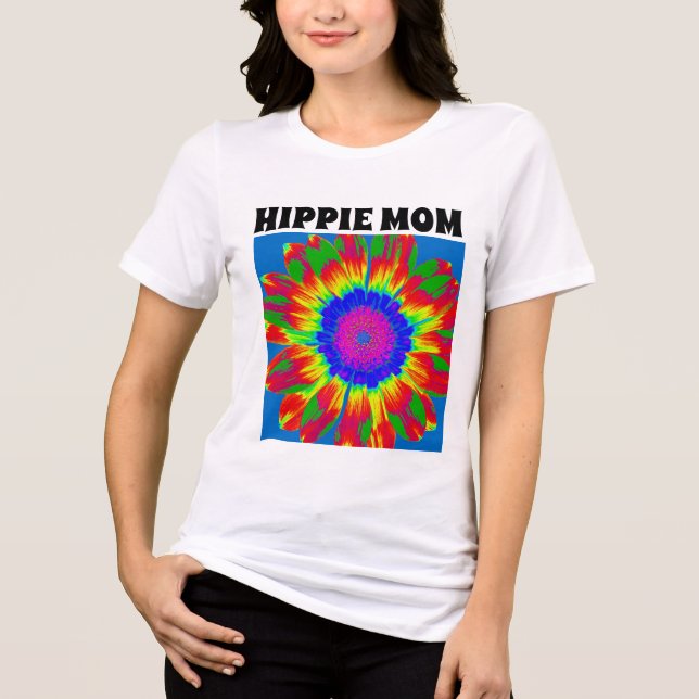 HIPPIE-MUTTER T-SHIRTS (Vorderseite)