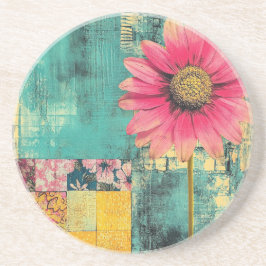 Hippie Patchwork Getränkeuntersetzer