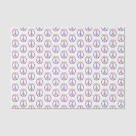 Hippie Peace Rainbow Tissue Seidenpapier