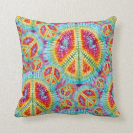 Hippie Peace Sign Kissen