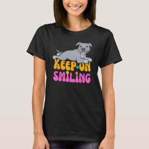 Hippie Pitbull Retro Floof Vibes Men's Women's Top