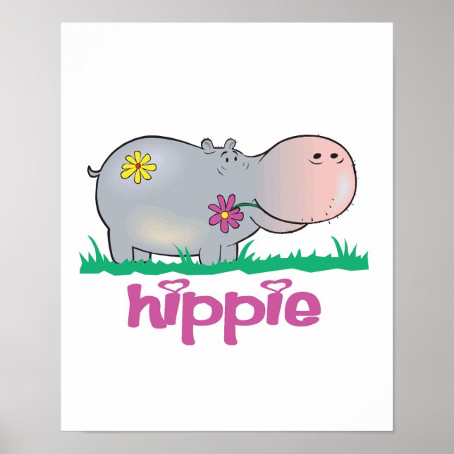 Hippie Poster (Vorne)