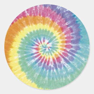 Hippie Runder Aufkleber
