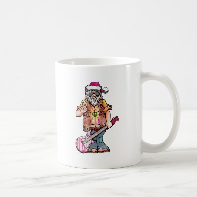 Hippie Santa Kaffeetasse (Rechts)