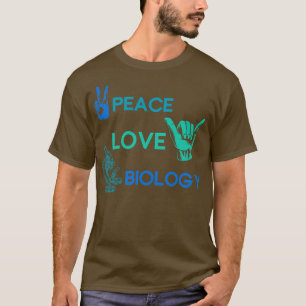 Hippie Science - Biologie T-Shirt