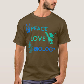 Hippie Science - Biologie T-Shirt