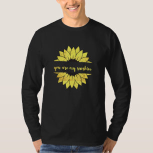 Hippie Sie sind mein Sonnenblumendesign T-Shirt
