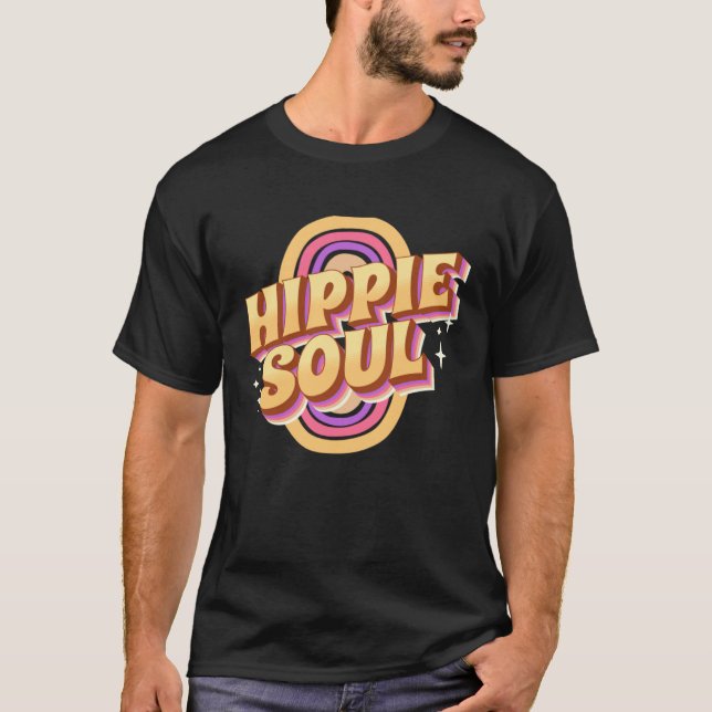 Hippie Soul   Hippie  1 T-Shirt (Vorderseite)