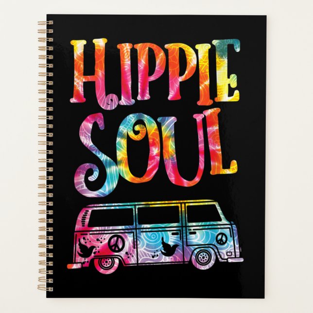 Hippie Tie Dye Van Hippie Soul (Devant)