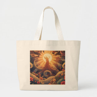 Hippie Tote Jumbo Stoffbeutel