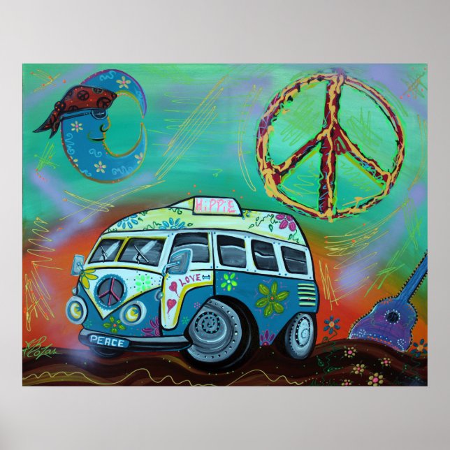 Hippie Trip Poster (Vorne)