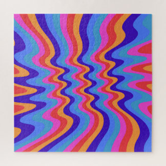 Hippie-Trippy-Retro-Hintergrundbild der 60er Jahre