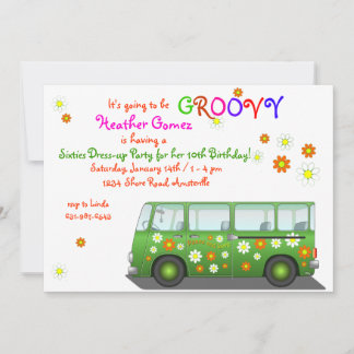 Hippie Van Einladung