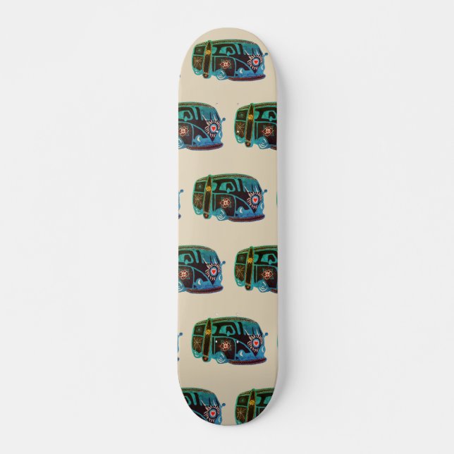 Hippie Van Skateboard (Devant)