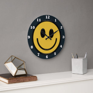Hippie-Wanduhr Große Wanduhr