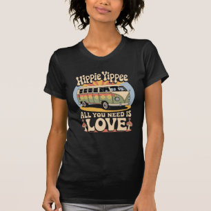 Hippie Yippee - Retro Van "Alles, was du brauchst, T-Shirt