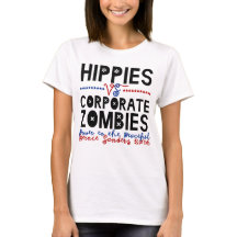 Hippies gegen Unternehmenszombies Bernie