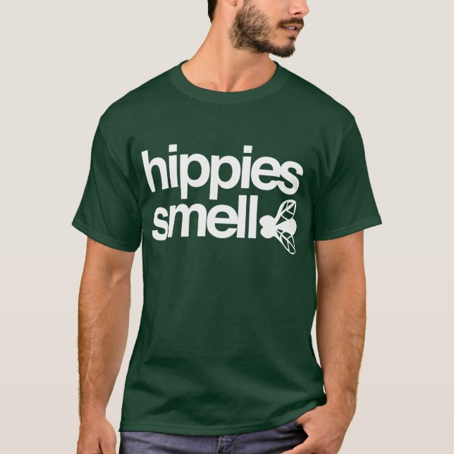 Hippies-Geruch T-Shirt (Vorderseite)
