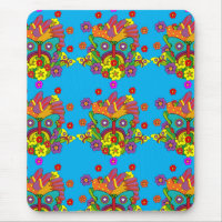 Hippies - Hippy-Blume-Power - Niedliche Hippies - 
