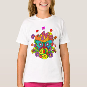 Hippies - Hippy-Blume-Power - Niedliche Hippies -  T-Shirt