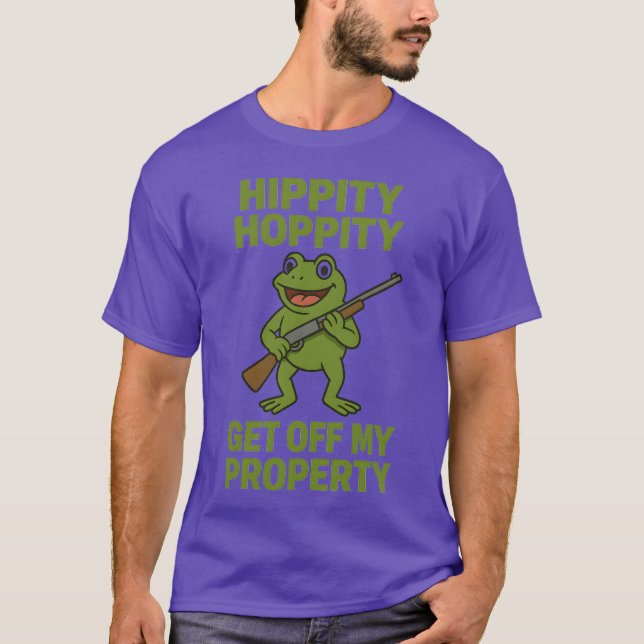 Hippity Hoppity T-Shirt (Vorderseite)
