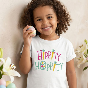 Hippity Hoppity T-shirt de Pâques pour enfants