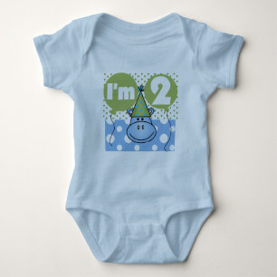 Hippo 2e Anniversaire Tshirts et cadeaux