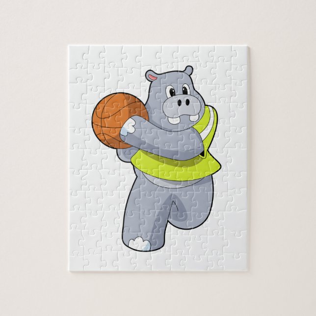 Hippo als Basketballspieler mit Basketball.PNG (Vertikal)
