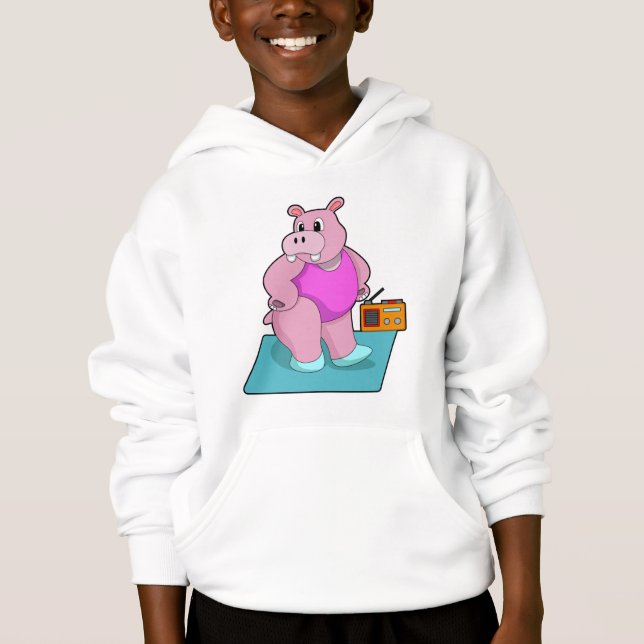 Hippo at Fitness with Radio.PNG (Devant)