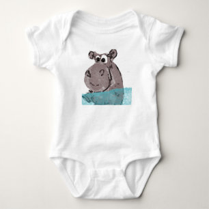 Hippo Baby Strampler