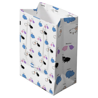 Hippo Birdies Two Ewes Mittlere Geschenktüte