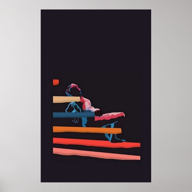 Hippo-Campus-Ästhetik Poster (Vorne)