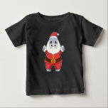 Hippo Christmas Santa Claus Baby T-shirt<br><div class="desc">Dieses Design ist das perfekte Geschenk für einen Geburtstag, Weihnachten und andere Feiern. Es ist für Frauen, Männer und Kinder geeignet.</div>