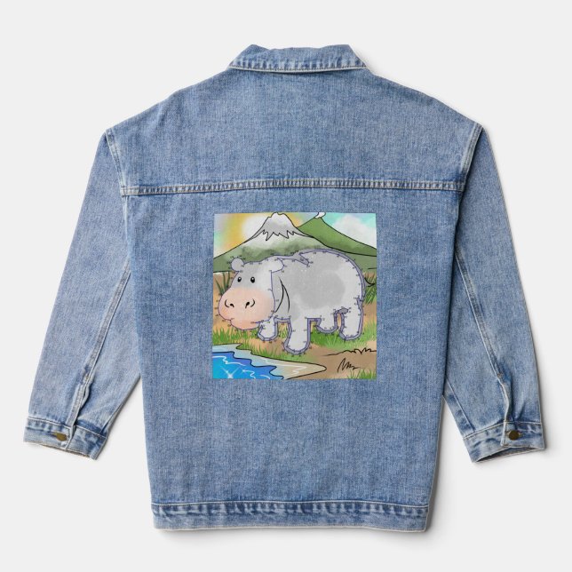 Hippo Connect Jeansjacke (Rückseite)