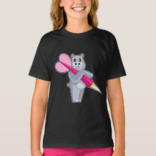 Hippo Darts Dart T-Shirt