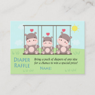 Hippo Diaper Raffles Tickets