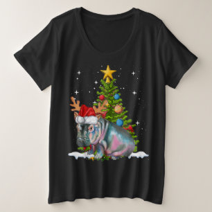 Hippo Fiona Arbre de Noël Hippopotame