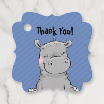 Hippo Gastgeschenk Vielen Dank