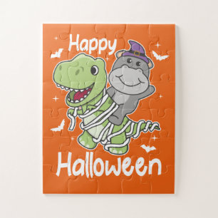 Hippo Happy Halloween T-rex Mummy-Kostüm